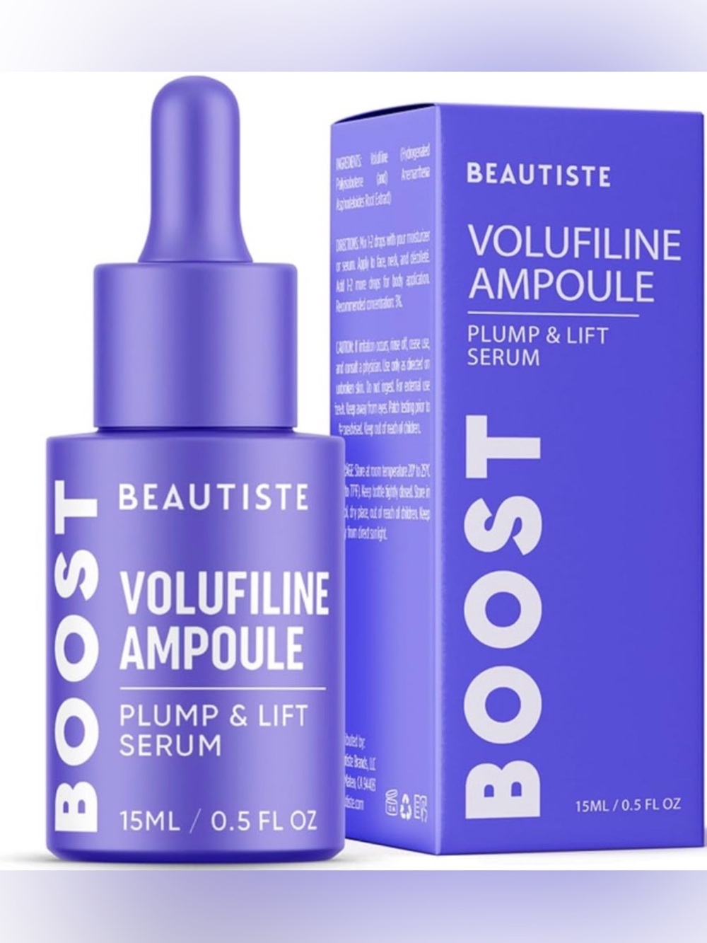 Volufiline 100% Pure Anti-Aging Serum for Face - Face Serum and Neck Lift